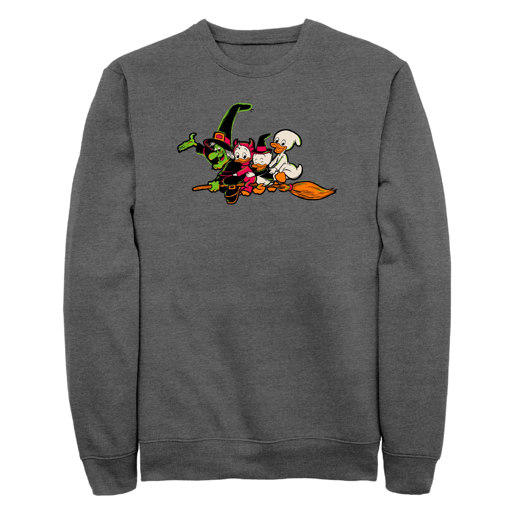 Men's Disney Duckies Witchy Fly Sweatshirt