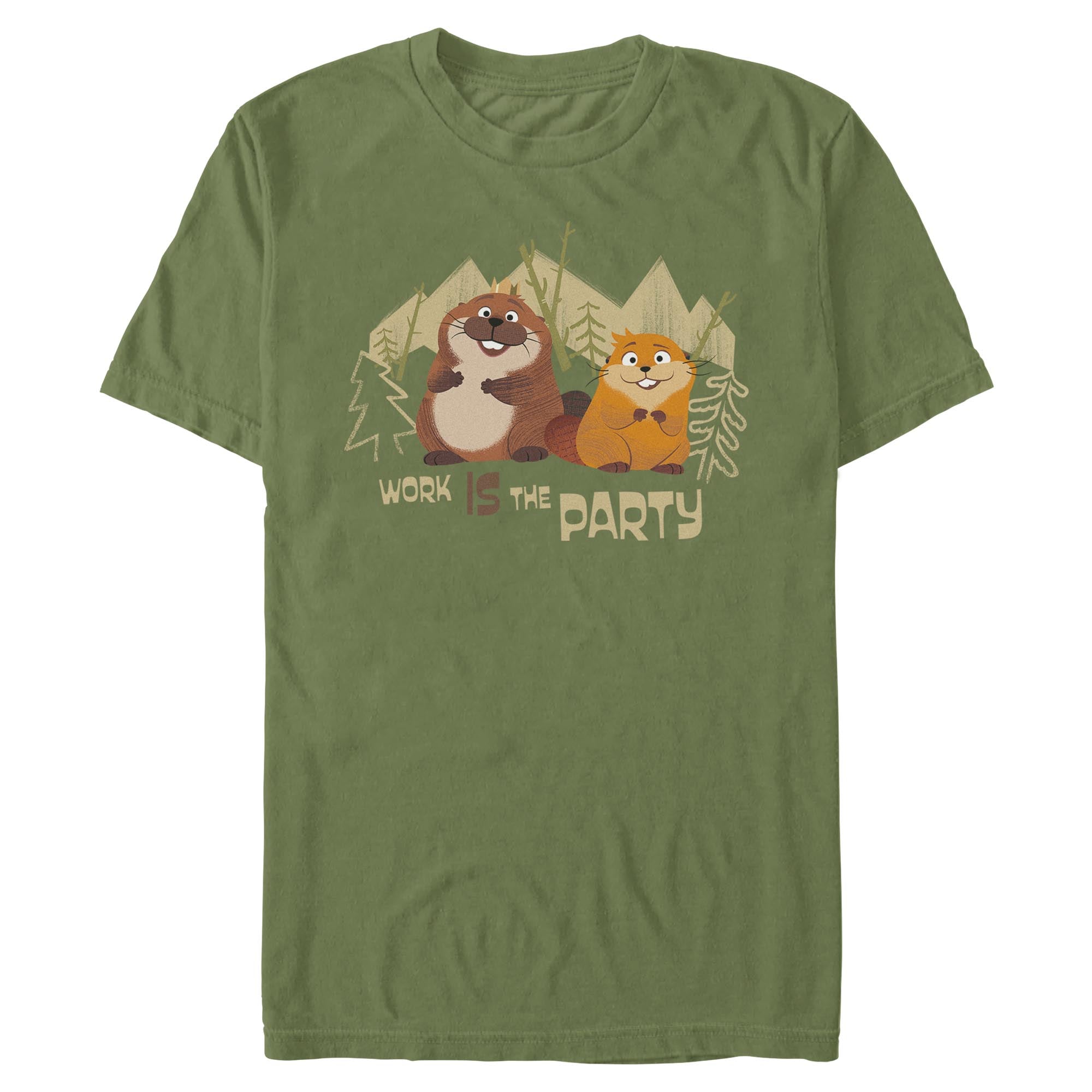 Men's Pixar Work Is The Party T-Shirt