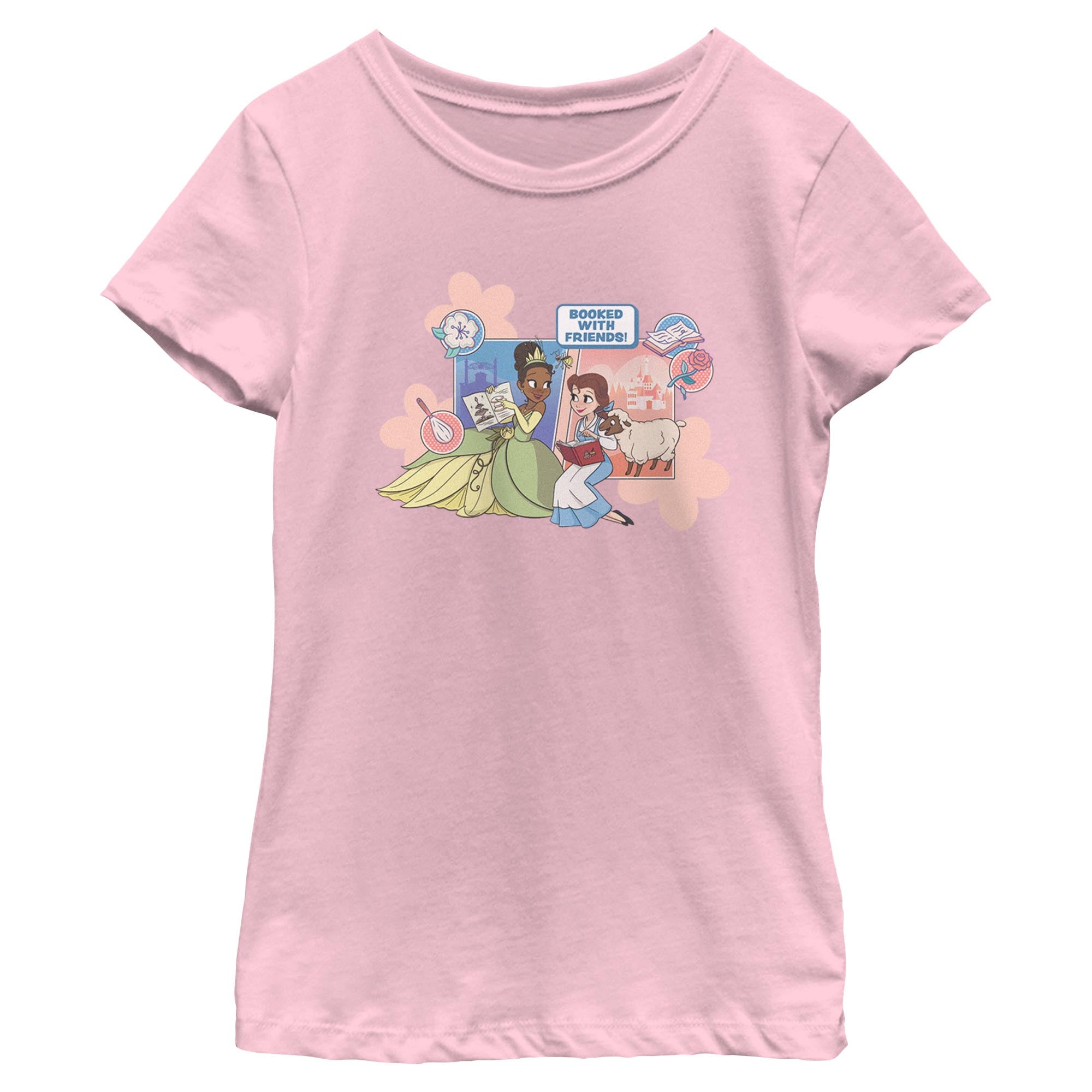Girl's Disney Booked With Friends T-Shirt