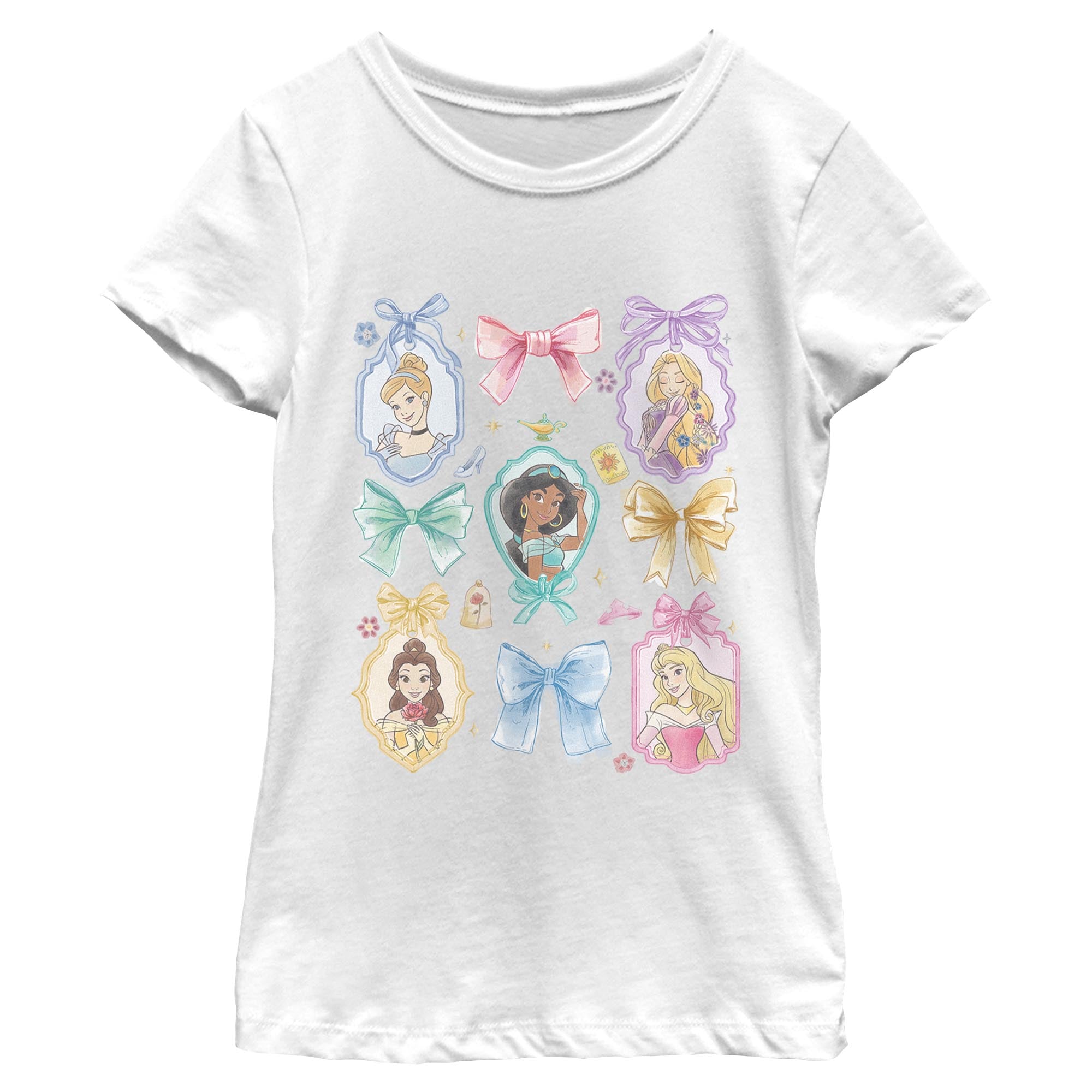Girl's Disney Multi Bow T-Shirt
