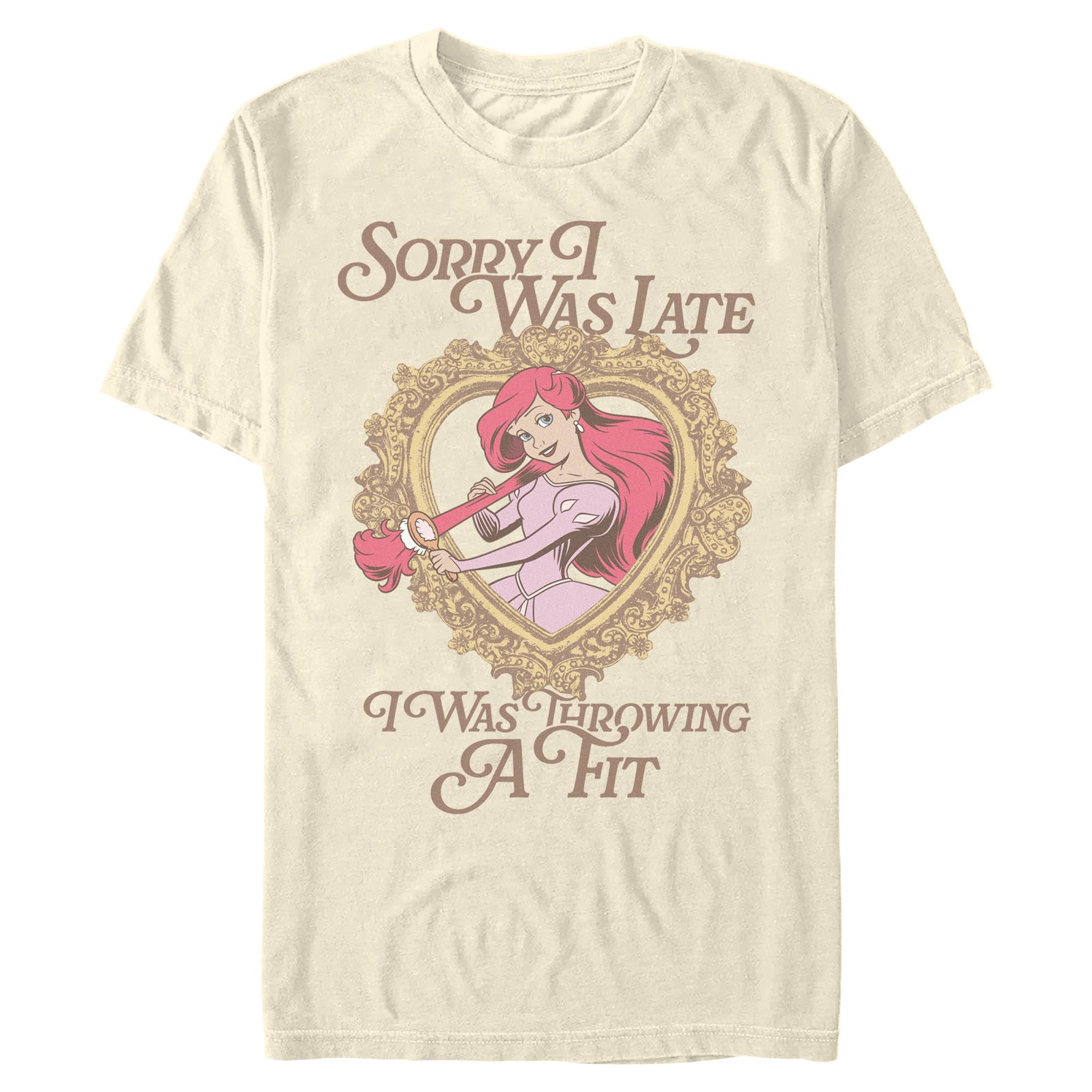 Men's Disney Ariel Throwing A Fit T-Shirt