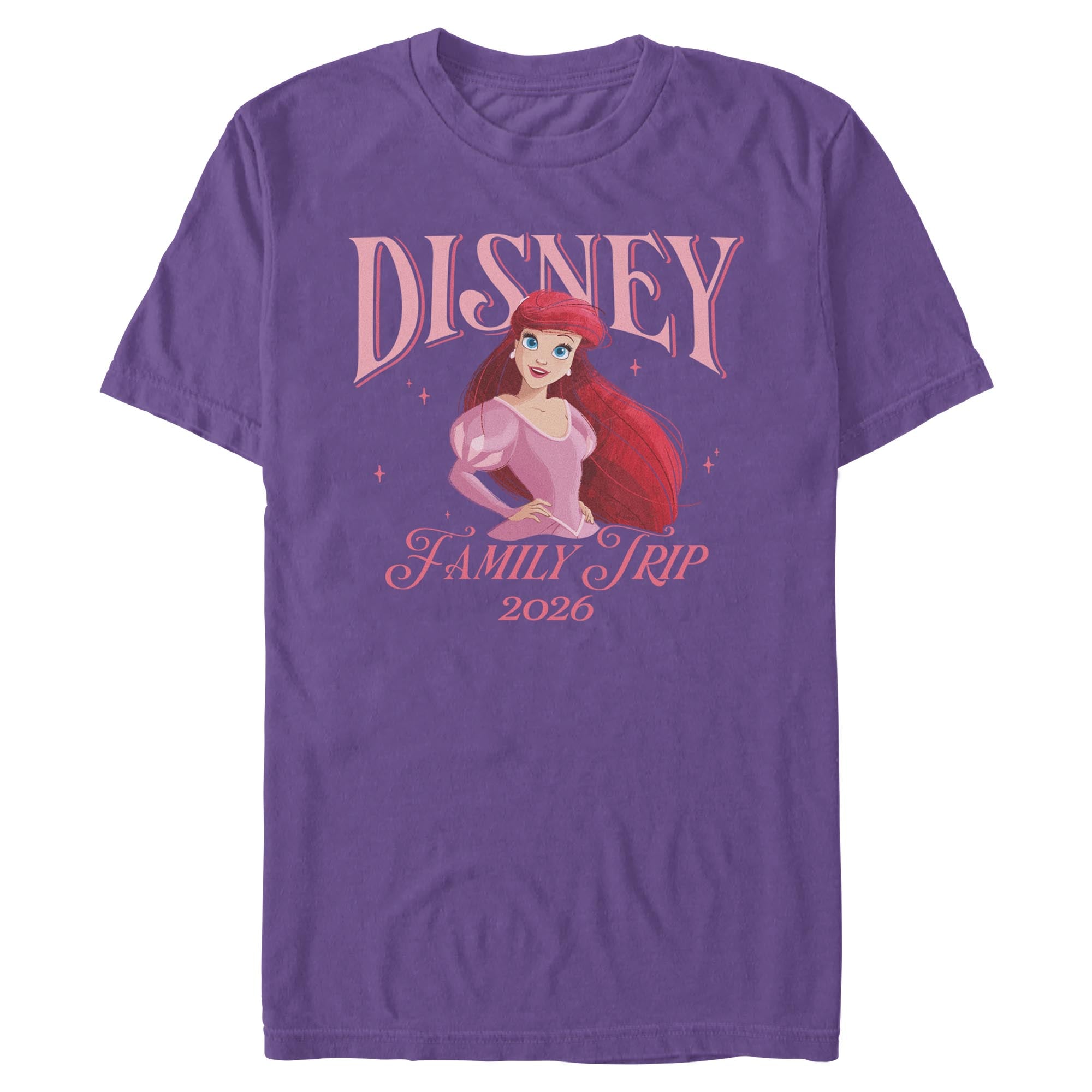 Men's Disney Ariel Family Trip T-Shirt
