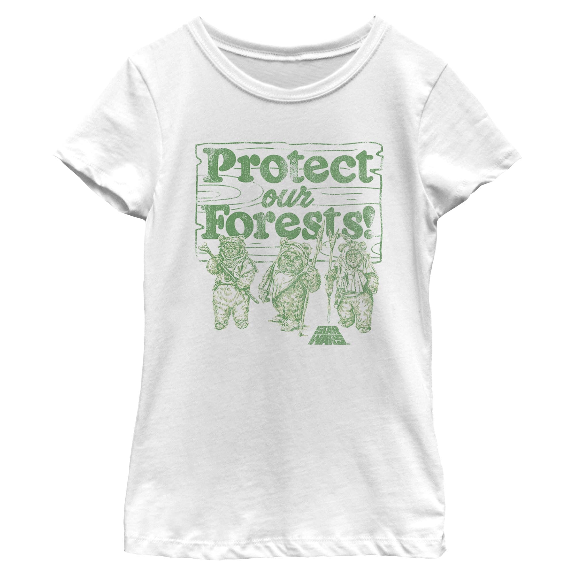 Girl's Star Wars Protect Our Forests T-Shirt