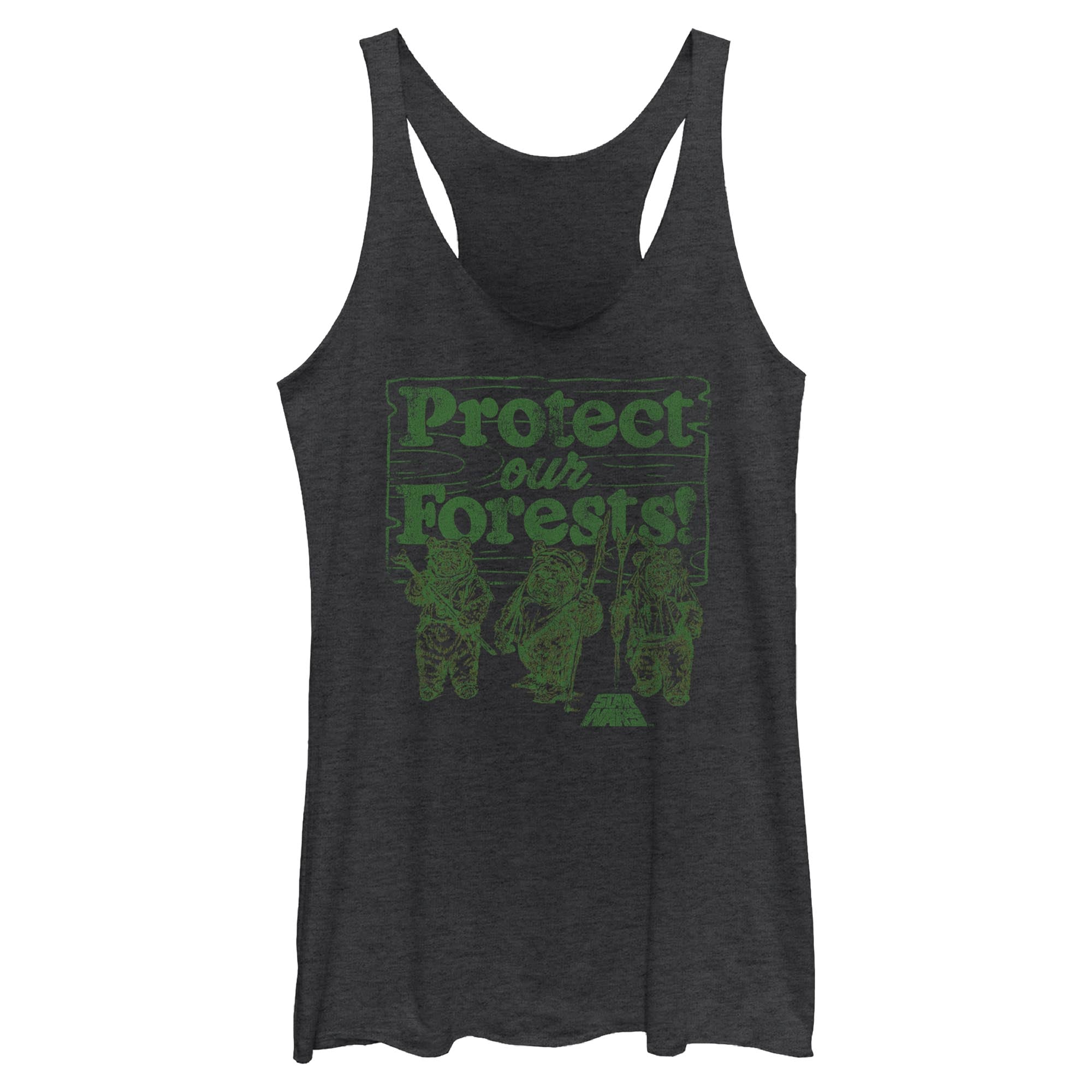 Junior's Star Wars Protect Our Forests Tank Top
