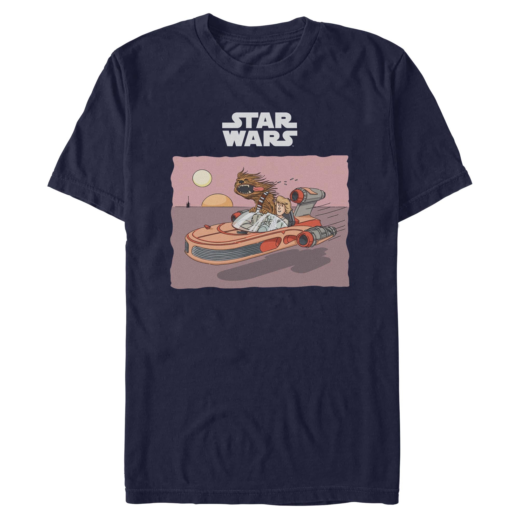 Men's Star Wars Friends Traveling T-Shirt